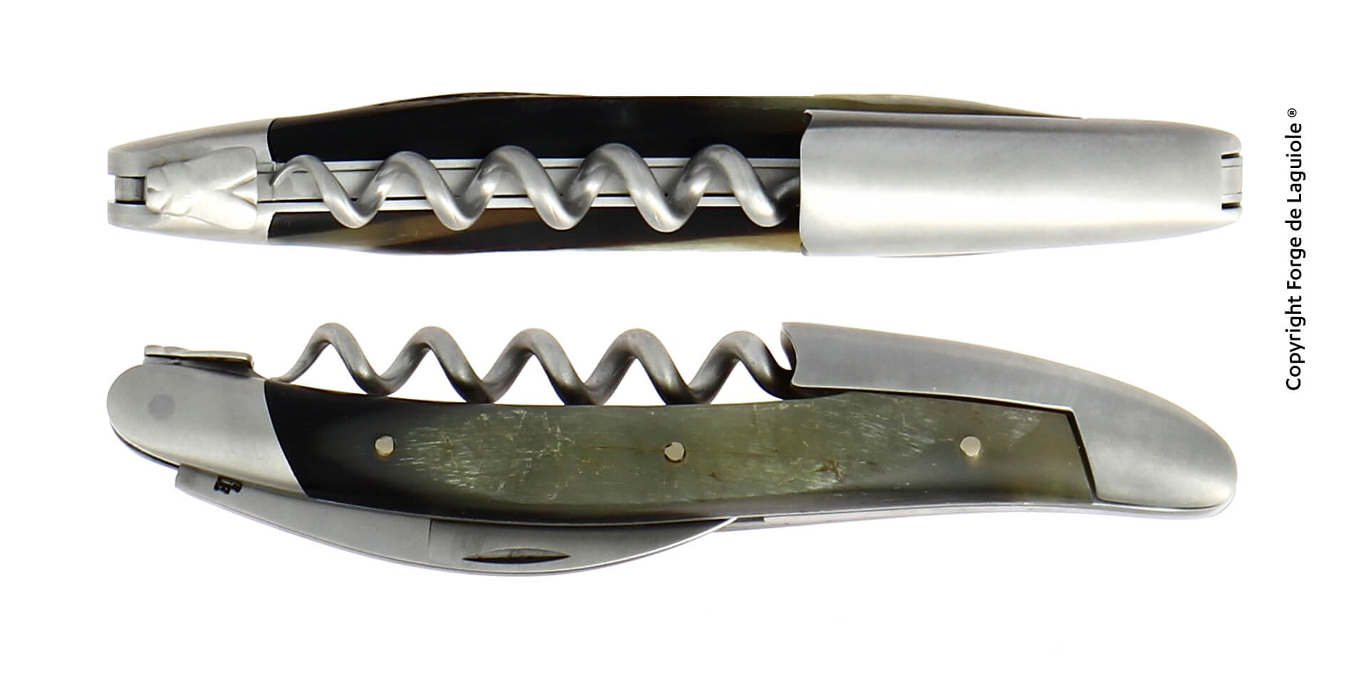Forge De Laguiole Sommelier Aubrac Horn Satin finish