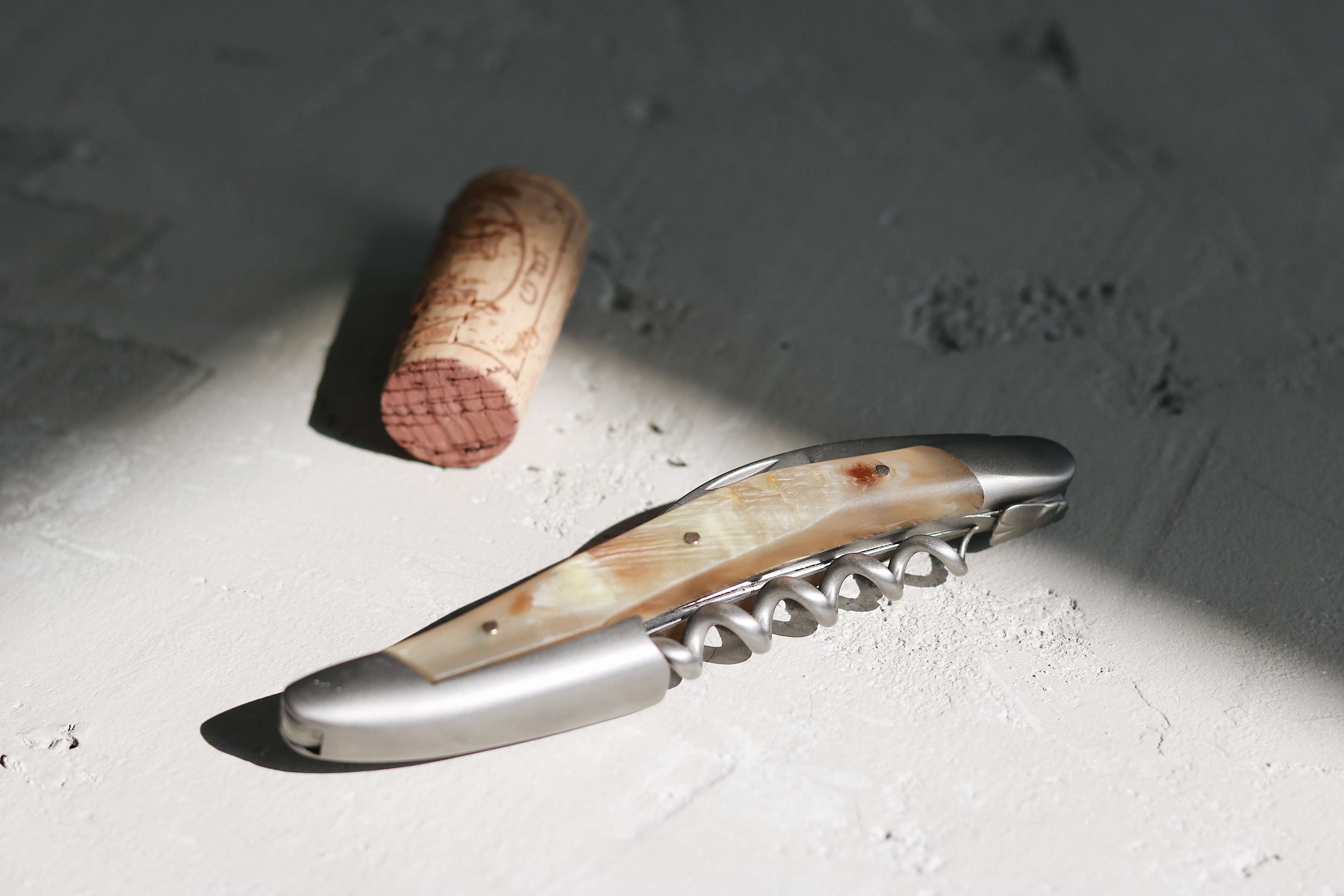Forge De Laguiole Sommelier Aubrac Horn Satin finish