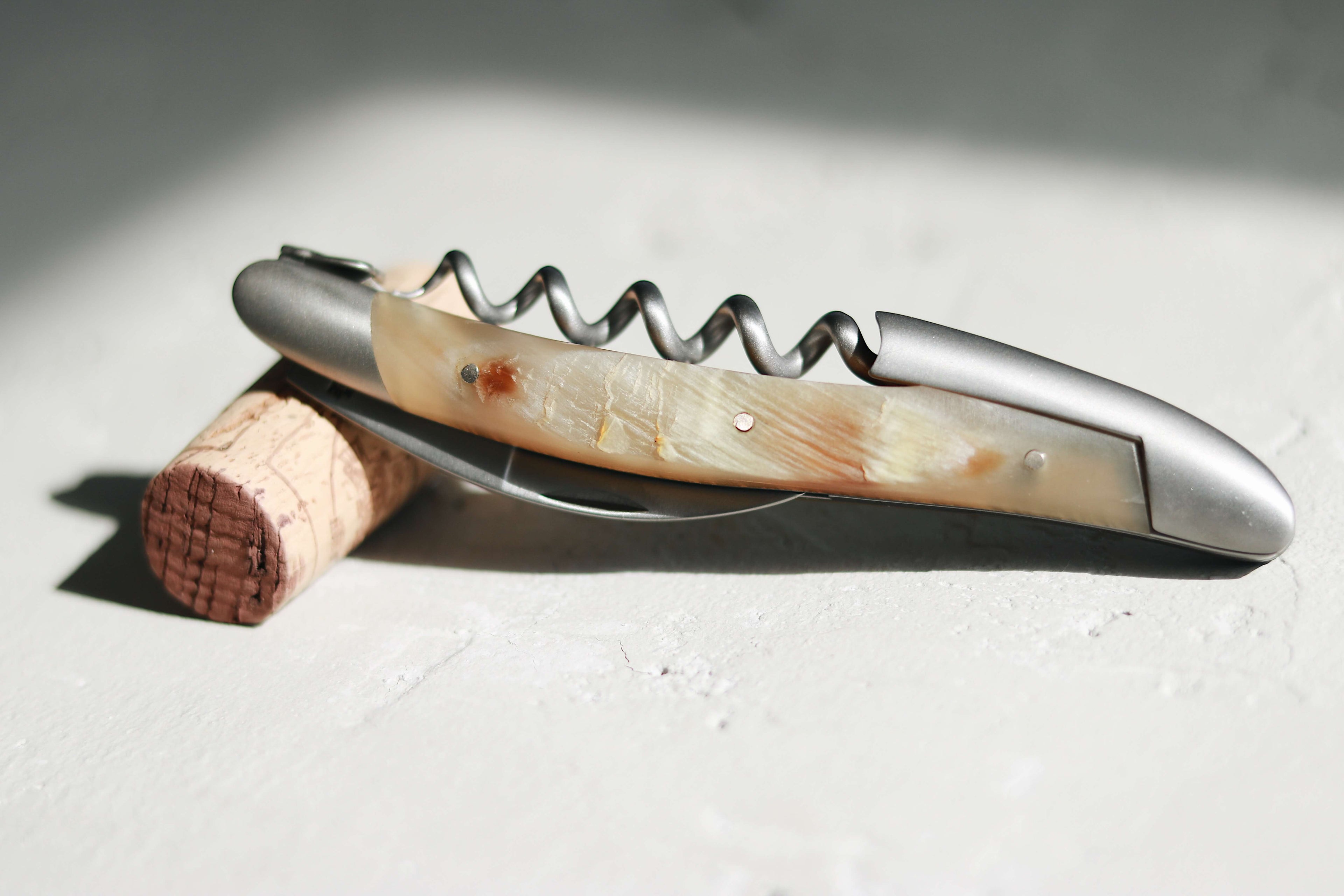 Forge De Laguiole Sommelier Aubrac Horn Satin finish