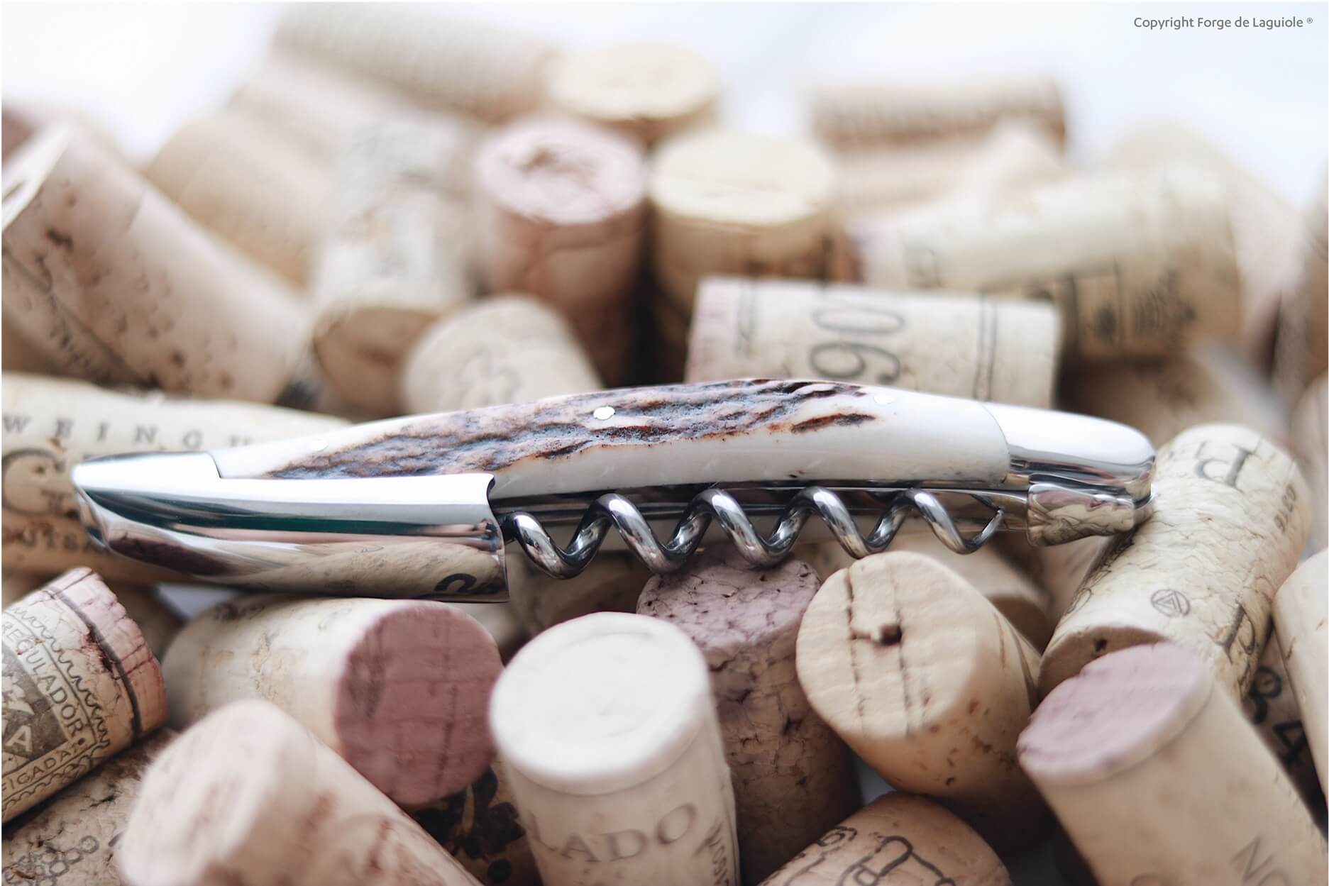 Forge De Laguiole Sommelier Hjorthorn Högglansfinish