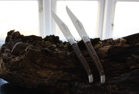 Laguiole En Aubrac Wenge Wood Steak Knives