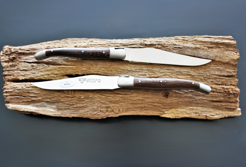 Laguiole En Aubrac Wenge Wood Steak Knives