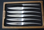 Laguiole En Aubrac Matt Rostfritt Stål Steakknivar