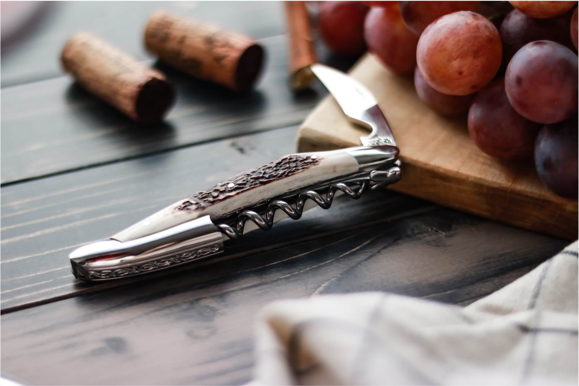 Forge De Laguiole Sommelier Hjorthorn Högglansfinish