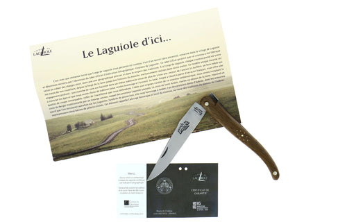 Couteau «Laguiole d’ici» - 12 cm hopfällbar kniv