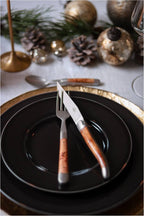 Forge De Laguiole Juniper-handtag - Satinmatt rostfritt stålblad