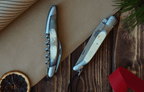 Presentset - Aubrac Kohorn - Sommelierkniv och Fällkniv - Forge De Laguiole