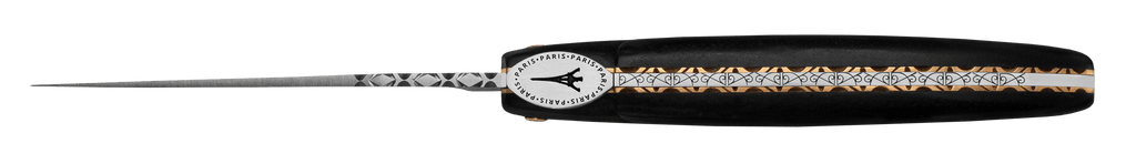 Laguiole En Aubrac - ORIGINE TOUR EIFFEL - Fickkniv med ebenholtshandtag