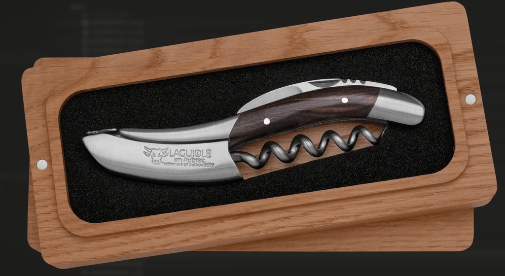 Classic Laguiole Sommelier – Macassar Ebenholts – Matt Finish