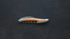 Forge De Laguiole Sommelier Korkskruv med olivträ och satinfinish