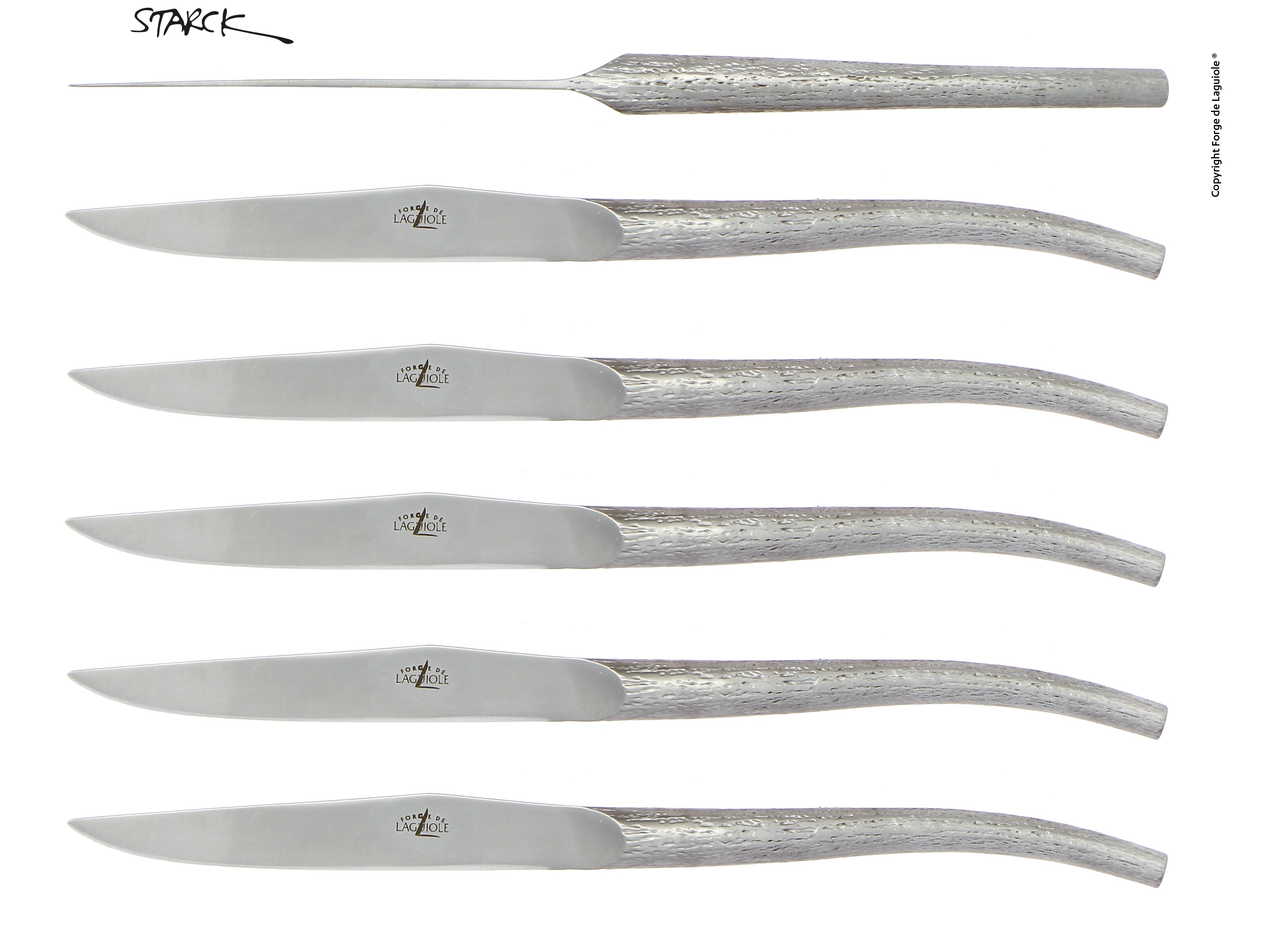 Forge De Laguiole bordsknivar designade av Philippe Starck