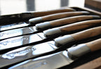 Laguiole En Aubrac Olive Wood Steak Knivar