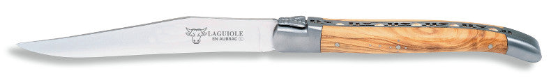 Laguiole En Aubrac Olive Wood Steak Knivar