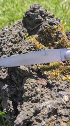Forge De Laguiole olivträhandtag och satinfinish