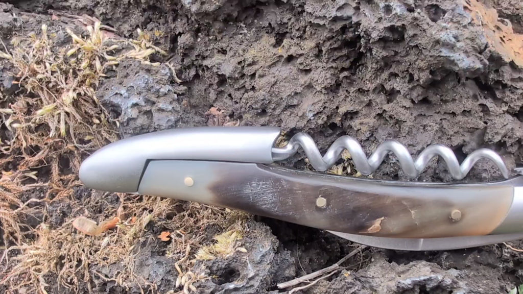 Forge De Laguiole Sommelier Aubrac Horn Satin finish